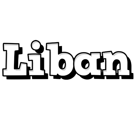 Liban snowing logo