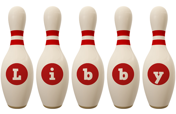Libby bowling-pin logo