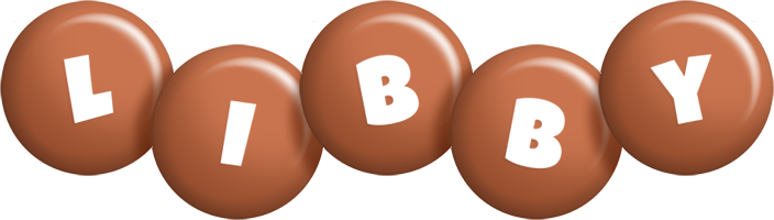 Libby candy-brown logo