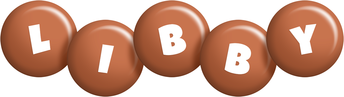 Libby candy-brown logo