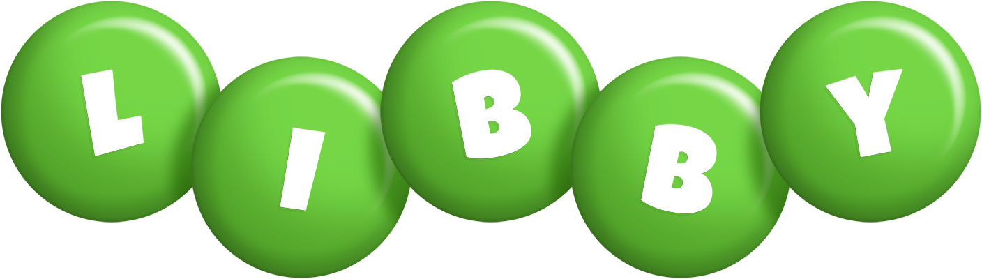 Libby candy-green logo