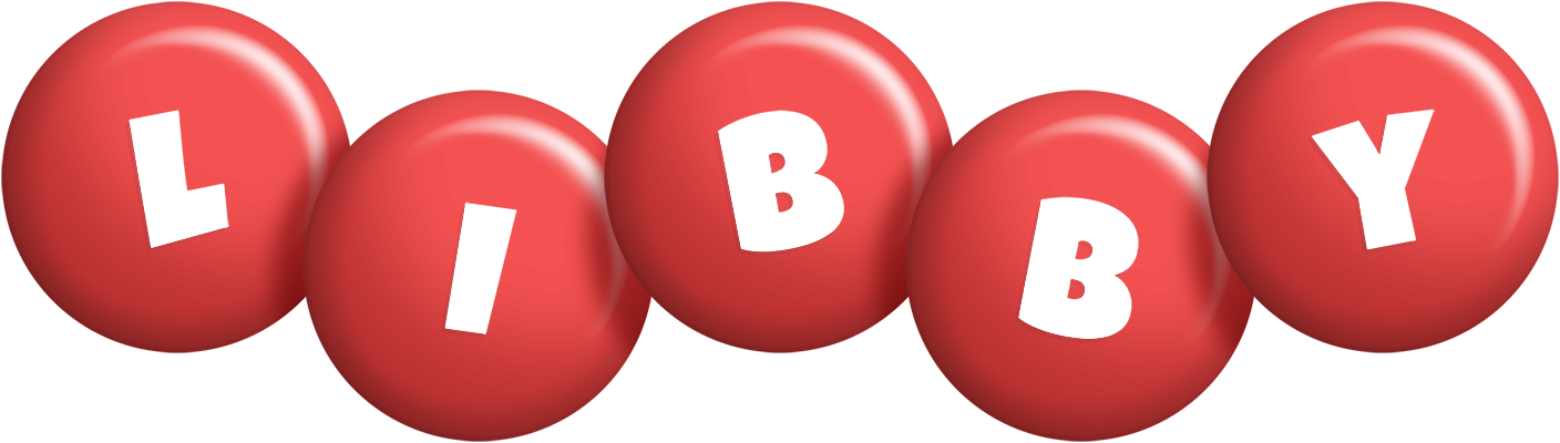 Libby candy-red logo