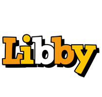 Libby cartoon logo