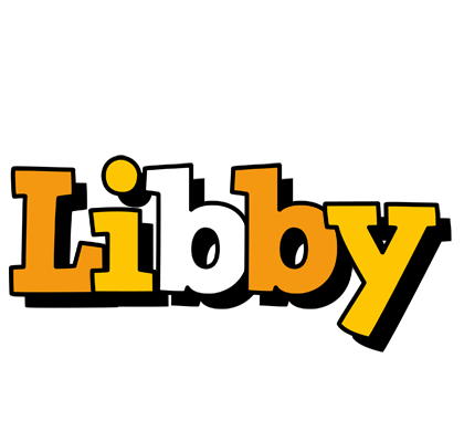 Libby cartoon logo