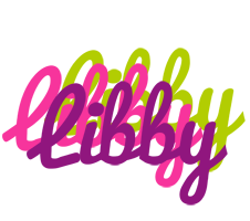 Libby flowers logo