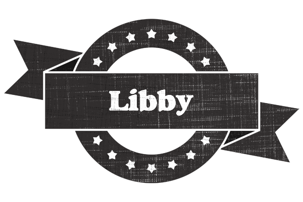 Libby grunge logo