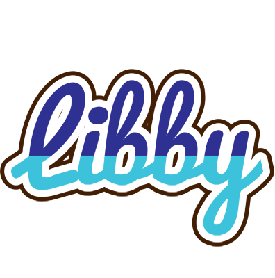 Libby raining logo