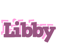 Libby relaxing logo