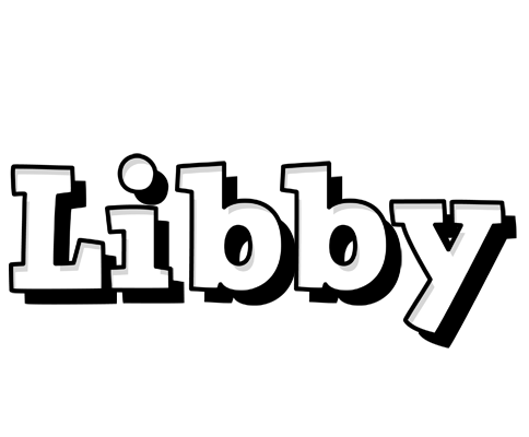 Libby snowing logo
