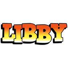 Libby sunset logo