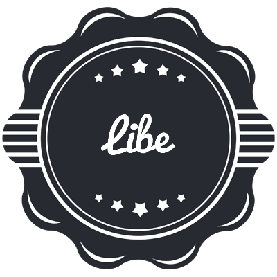 Libe badge logo