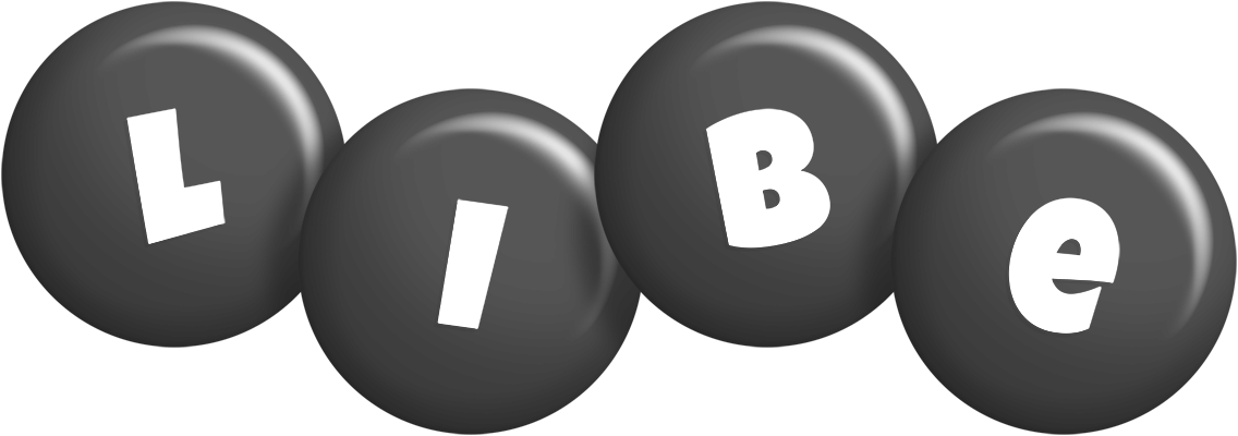 Libe candy-black logo