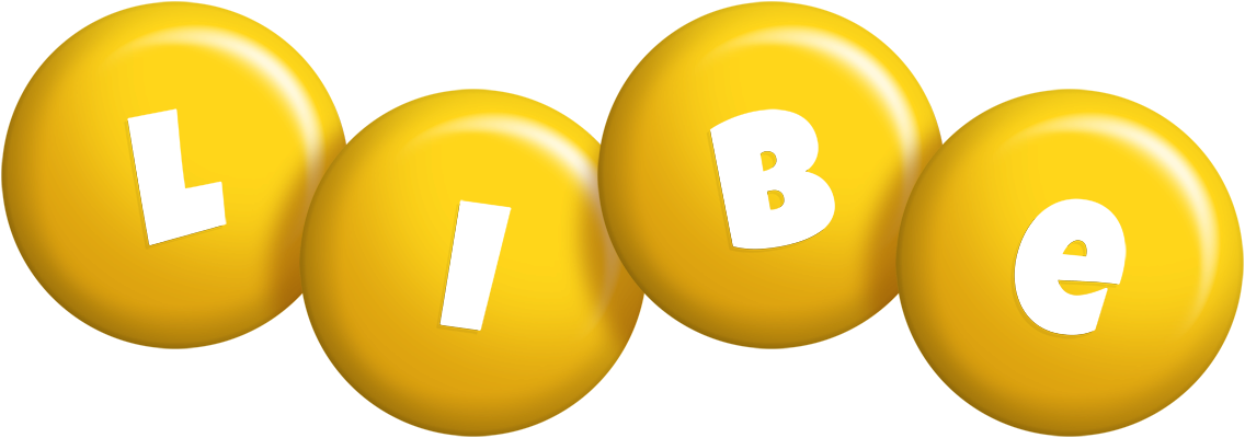 Libe candy-yellow logo