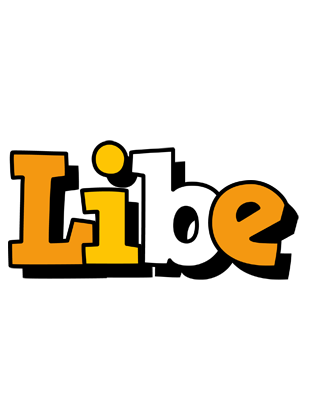 Libe cartoon logo