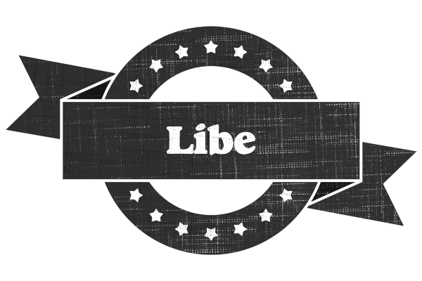 Libe grunge logo