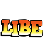 Libe sunset logo