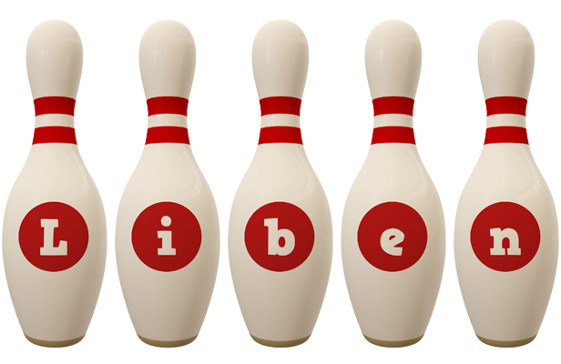 Liben bowling-pin logo