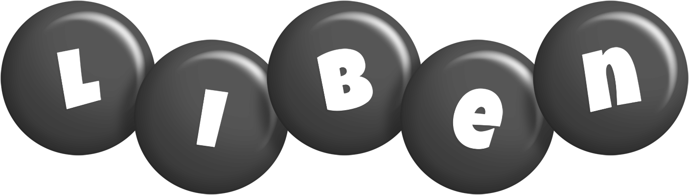 Liben candy-black logo
