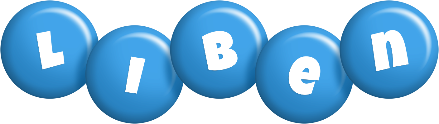 Liben candy-blue logo