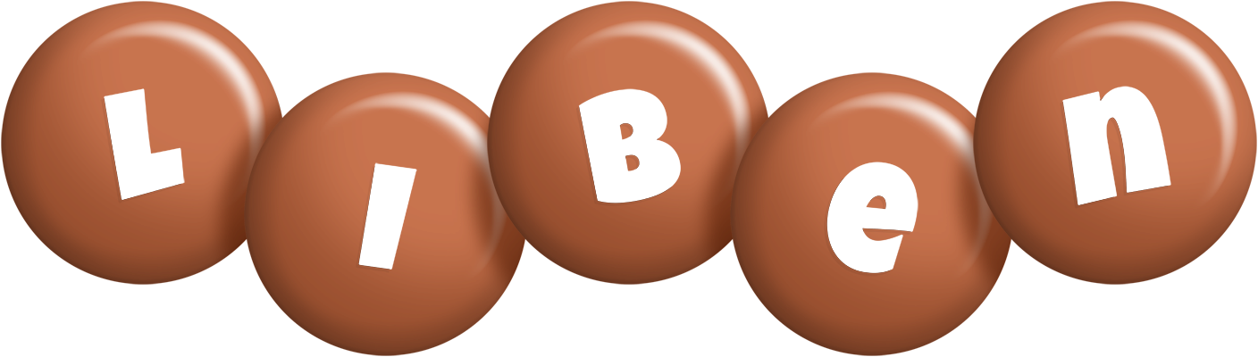 Liben candy-brown logo
