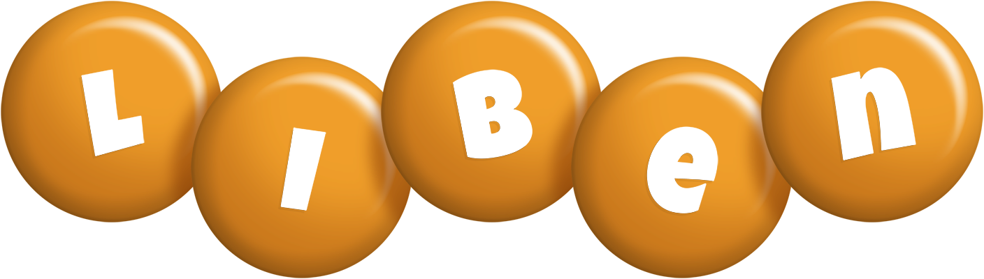 Liben candy-orange logo