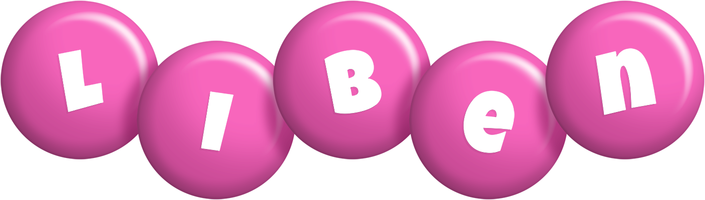 Liben candy-pink logo