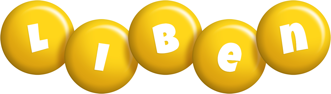 Liben candy-yellow logo