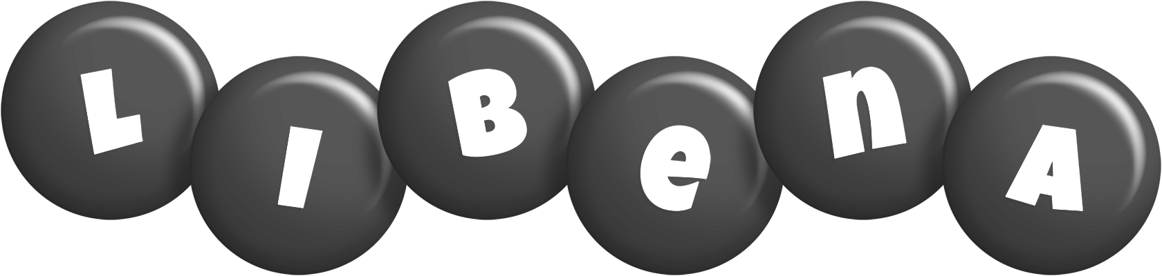 Libena candy-black logo