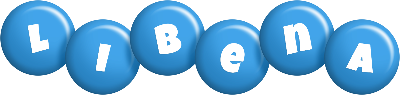 Libena candy-blue logo
