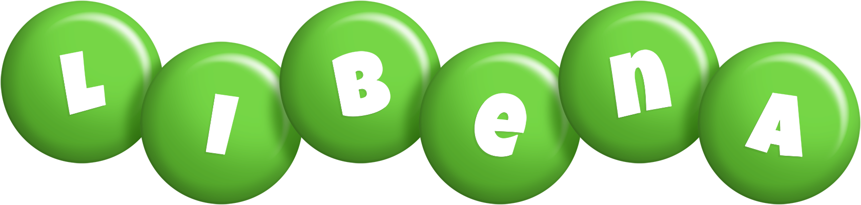 Libena candy-green logo