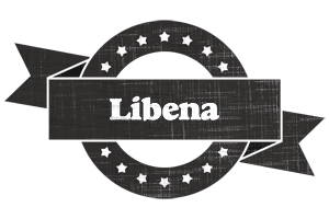 Libena grunge logo
