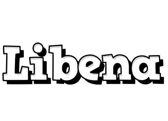 Libena snowing logo
