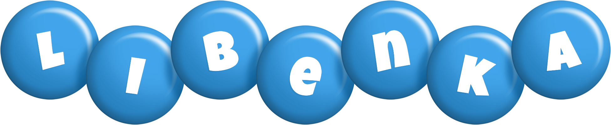 Libenka candy-blue logo