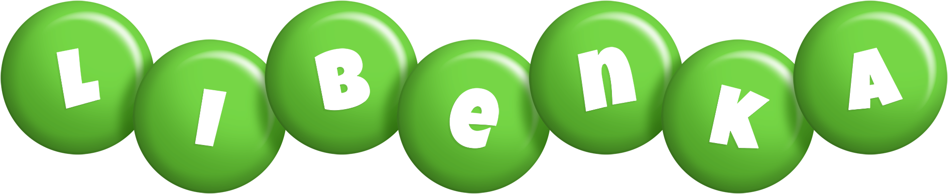 Libenka candy-green logo