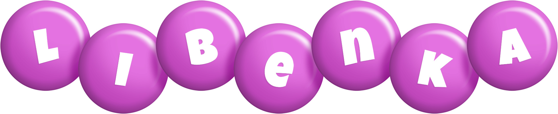 Libenka candy-purple logo