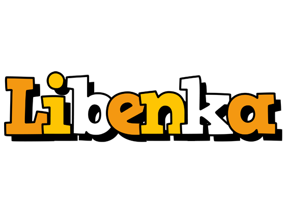 Libenka cartoon logo