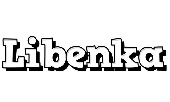 Libenka snowing logo