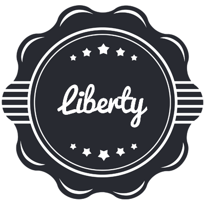 Liberty badge logo