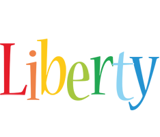 Liberty birthday logo