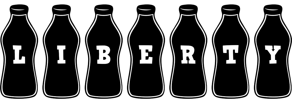 Liberty bottle logo