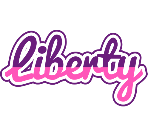 Liberty cheerful logo