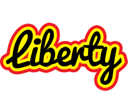 Liberty flaming logo