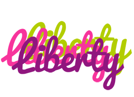Liberty flowers logo