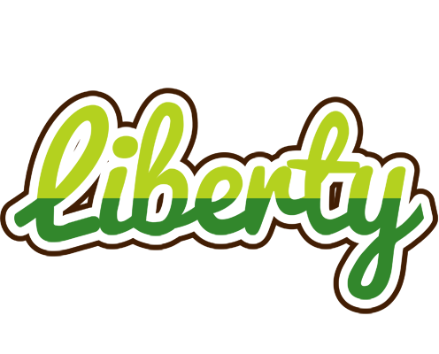 Liberty golfing logo