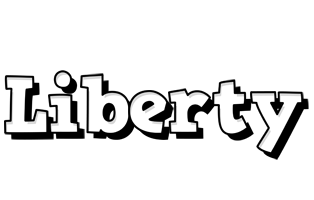 Liberty snowing logo