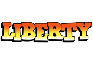 Liberty sunset logo