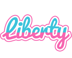 Liberty woman logo