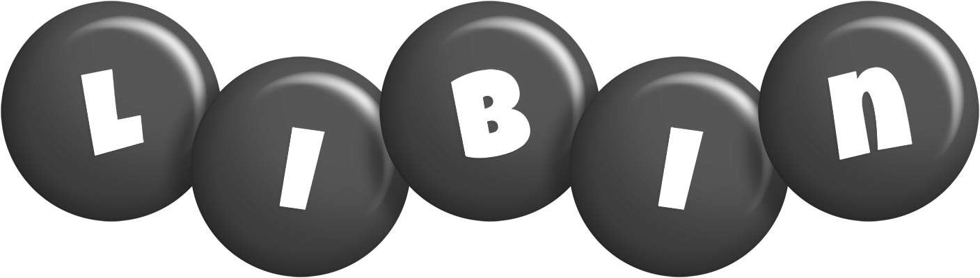 Libin candy-black logo