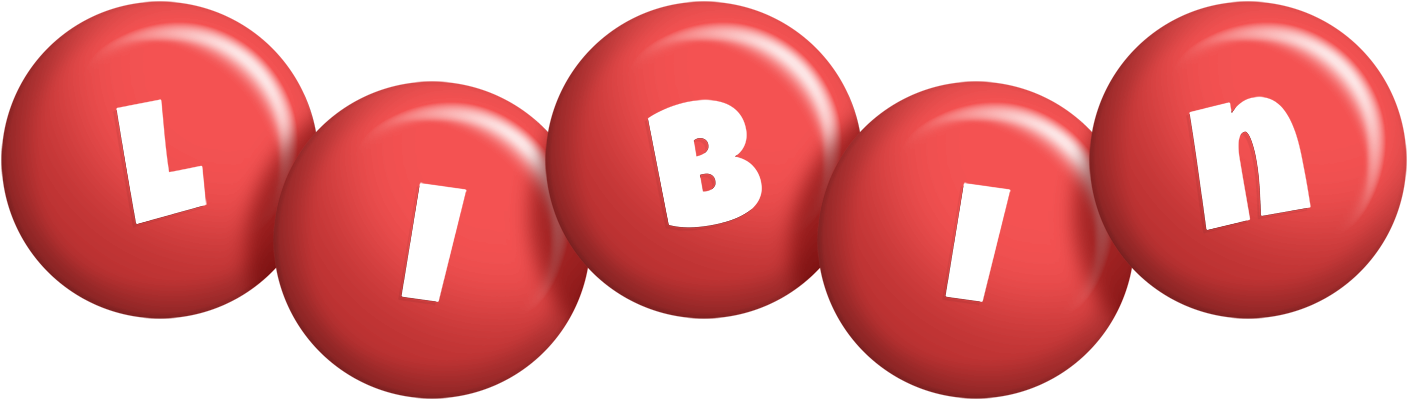 Libin candy-red logo
