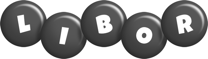 Libor candy-black logo